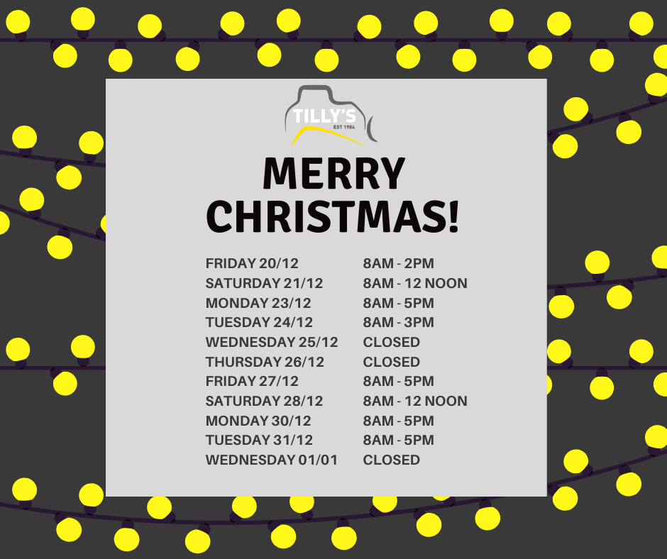 CHRISTMAS HOURS